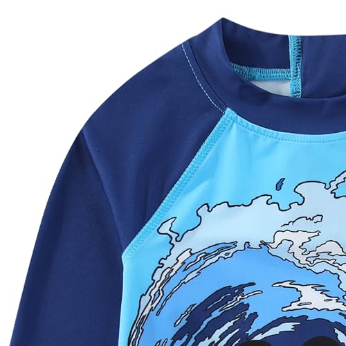 Disney Mickey Mouse Boys UPF 50+ Rash Guard and Swim Trunks Swimsuit for Infant, Toddler, and Big Kids3