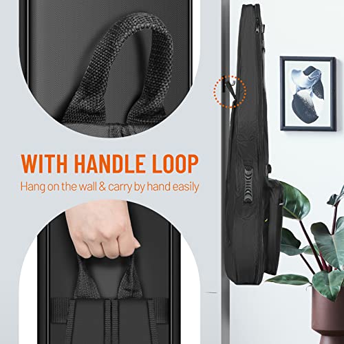 Cahaya Guitar Bag Upgraded Premium Version For 40 41 42 Inch Acoustic Guitar Gig Bag 0.5In Thick Sponge Overly Padded Water Resistent Guitar Case Soft Guitar Backpack Case #TOP5