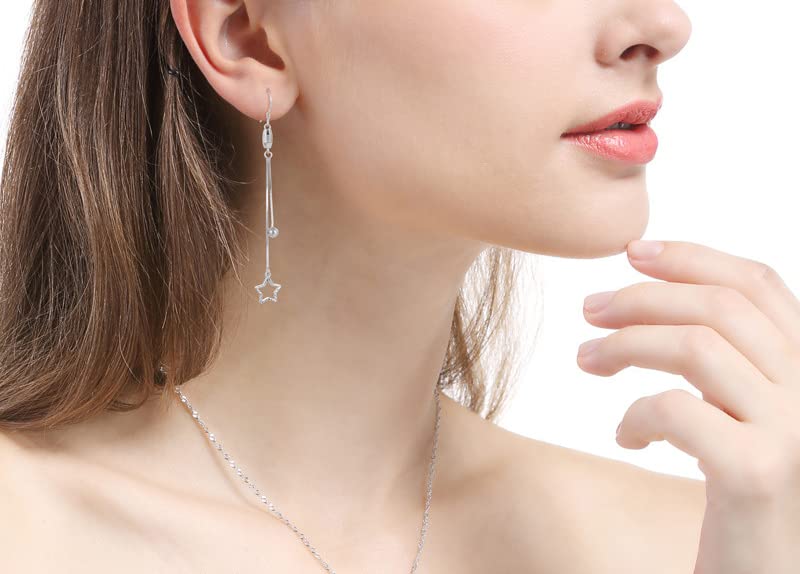 Boucles d'oreilles longues chaînes pour sublimer vos soirées d'été