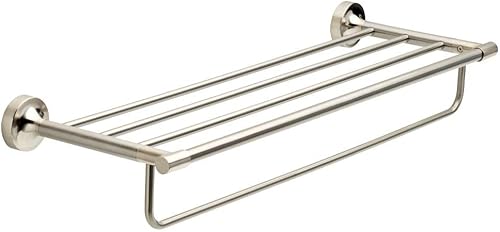 Franklin Brass VOI93-SN - Toallero moderno con barra, níquel cepillado