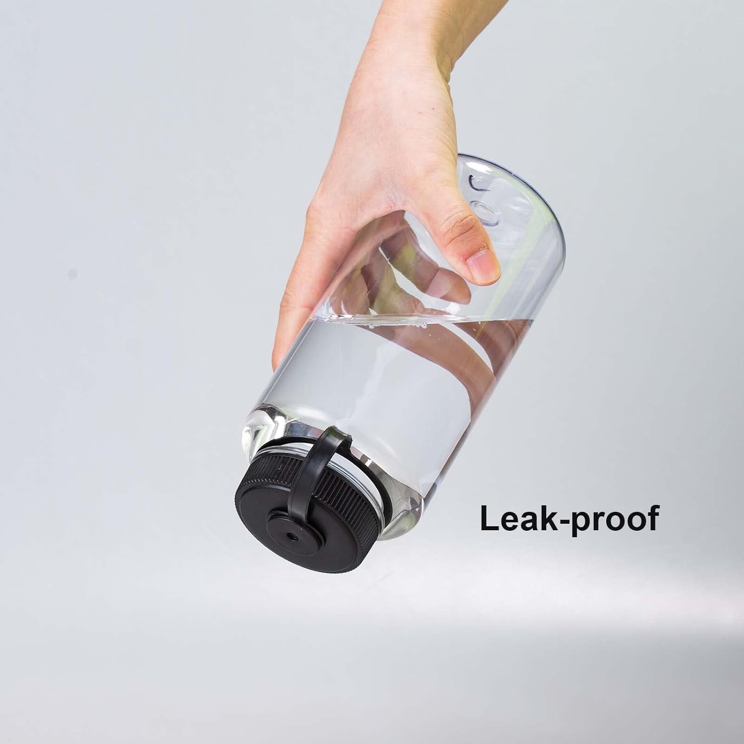 Buy 6 Pack Clear Water Bottles Bulk, 32 oz Reusable Water Bottle with