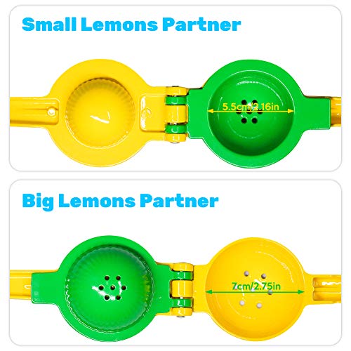 ValueHall Citroenpers 2 in 1 Limoenpers Lime Lemon Squeezer Handmatige Citruspers voor Citroenen Limoenen Lime V4B01 - Image 3