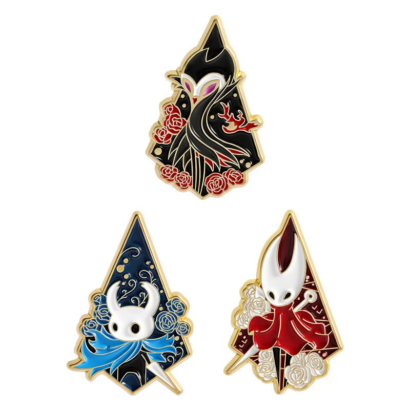 Image of 2PCS Enamel Pins, Anime Accessories, Badges with Pin for Bags and Collectors, Anime Themed Badges for Gifting