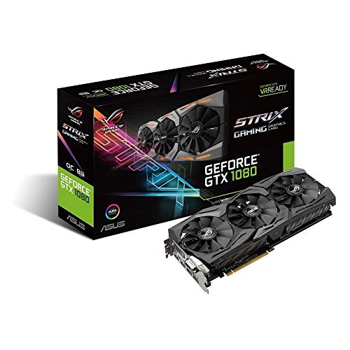 Image of ASUS GeForce GTX 1080 8GB ROG STRIX Graphics Card (STRIX-GTX1080-A8G-GAMING)
