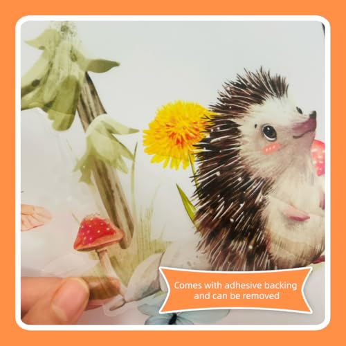 Vinilo Decorativo Animales y Plantas Bosque para Parede miniatura 3