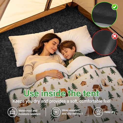Waterproof Non-Slip Tent Floor Rug