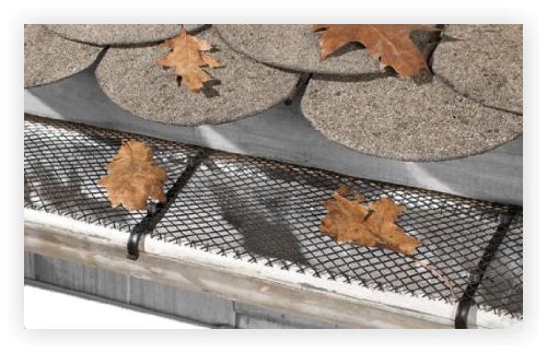 Truly PVCu00a0u0096u00a0u00a0u0096u00a06u00a0m x 16,5u00a0cm protectora Canalón hojas hojas Stop