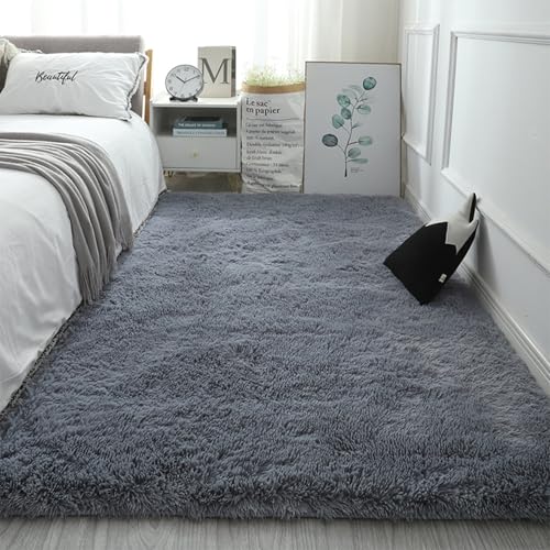 Tapis rectangle 185 x 350 cm en polyester lavable pour la maison - 8