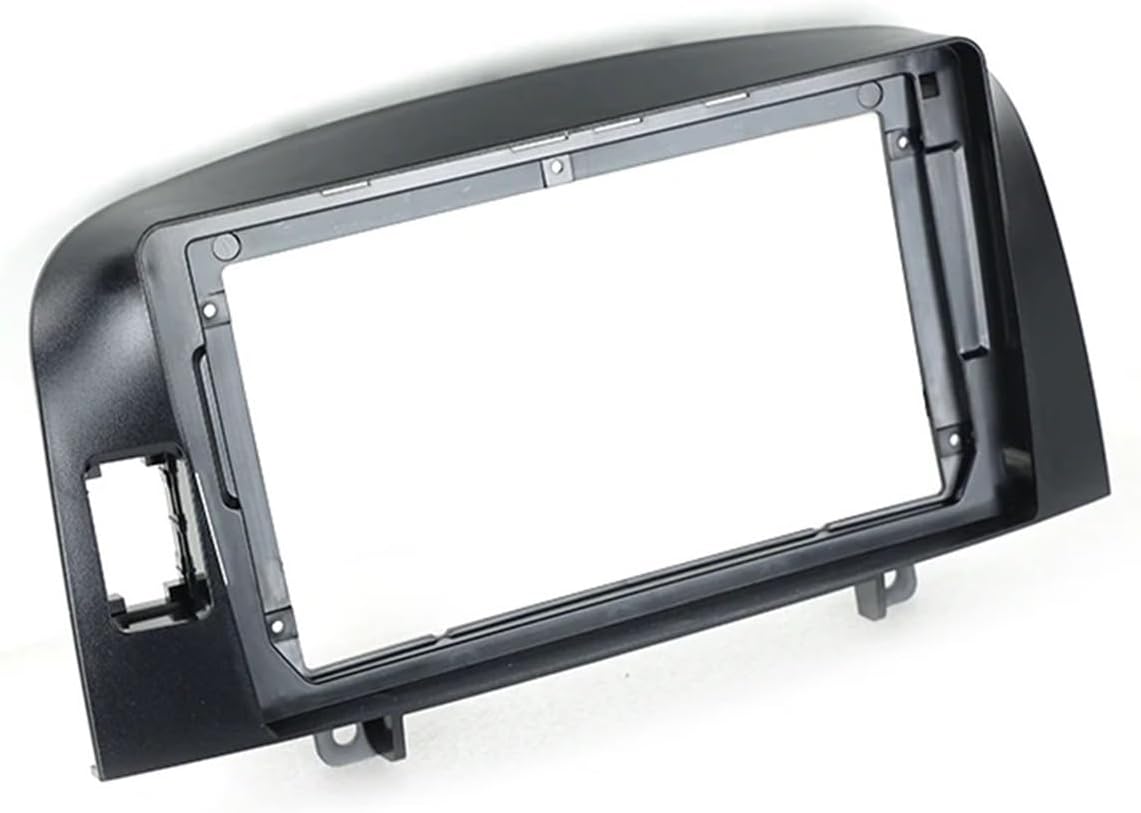 Car Stereo Radio Fascia 9Inch 2din Car Fascia Fit for Hyundai Sonata NF 2004-2008 Double Din Car Frame Dashboard Install Panel Trim Refitting Kit Radio-Cabinet(Cable)
