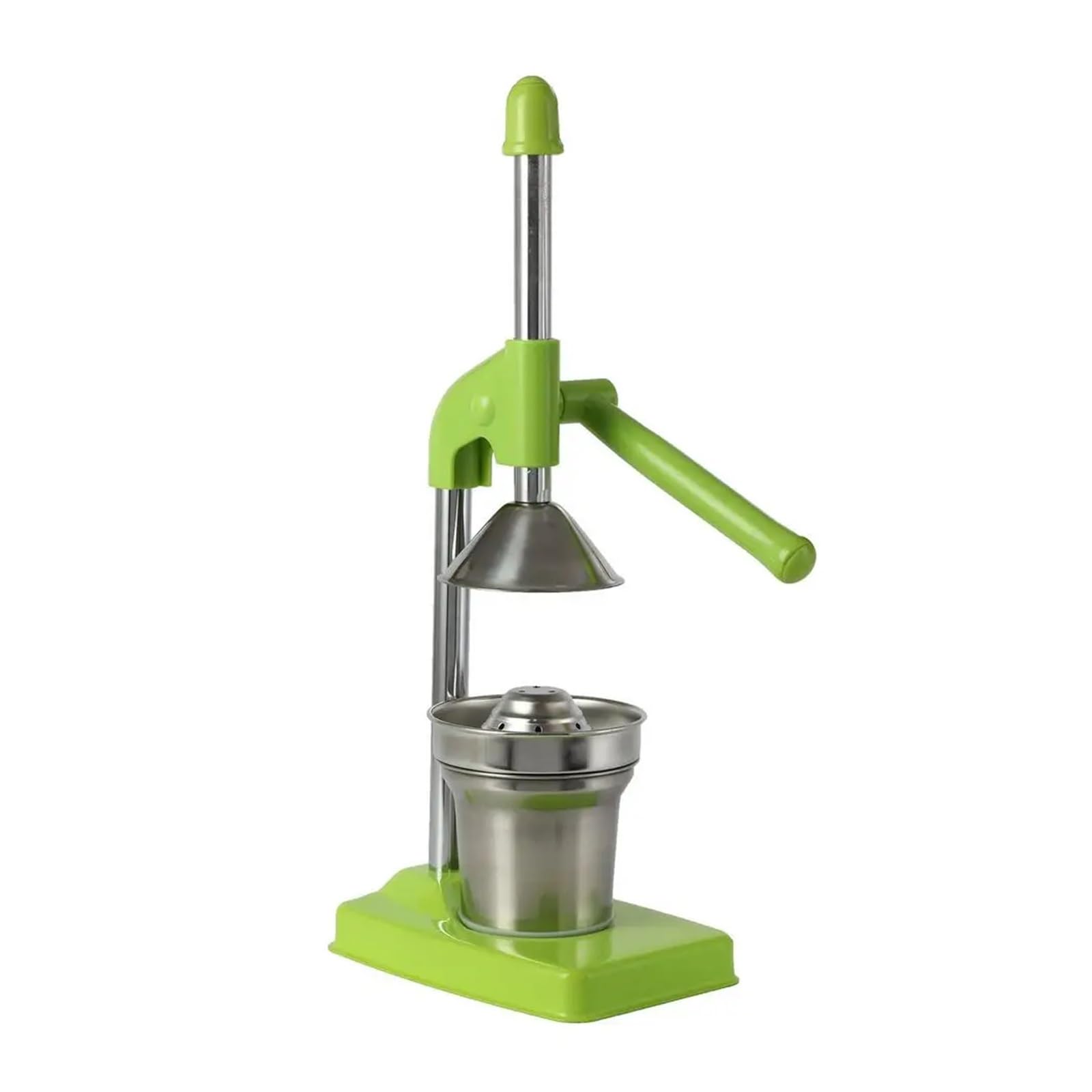 Exprimidor de frutas Manual de acero inoxidable, exprimidor Manual de seguridad for la salud, sin deformación, sin óxido, exprimidor portátil de naranjas, limones y pomelos(B)
