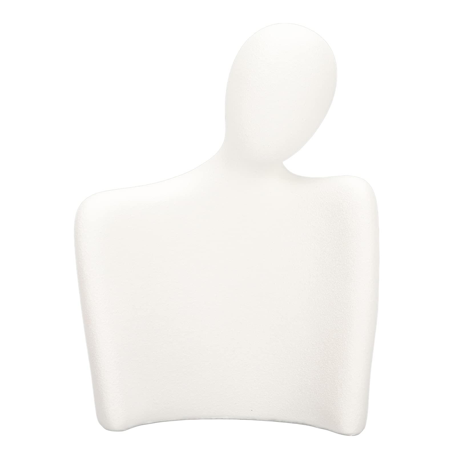 Présentoir collier blanc pour sublimer vos bijoux sur votre coiffeuse ou comptoir