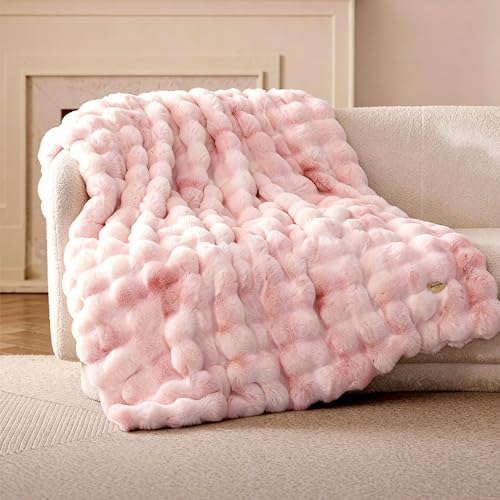 BEDSURE Bubble Decke - Kuscheldecke Flauschig, Dicke und Warme...