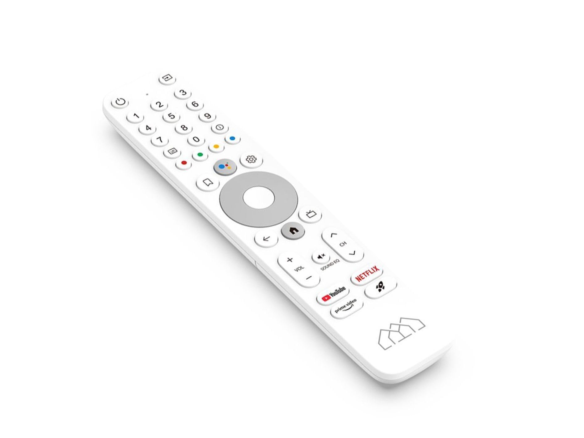 Homatics Box R 4K Plus Android TV Mediaplayer (4K UHD, HDR, WiFi 6, Bluetooth, Sprachfernbedienung)