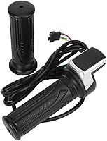 Vista 3 de Empuñadura de acelerador de bicicleta eléctrica, bloqueo de acelerador giratorio de bicicleta eléctrica de 4.9 ft, mango de cable del acelerador