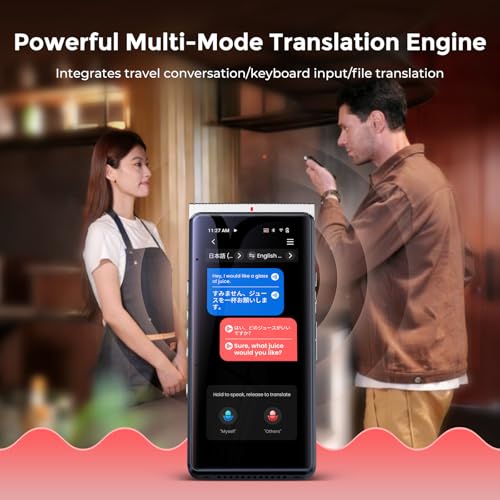 Image of Innioasis PR1 AI Voice Recorder, Transcription & Translation with AI, 3.99 inch 64GB Smart Summarize, Offline AI Processing Note Taker for Meeting & Lectures, Translation for Business Travel, Silver