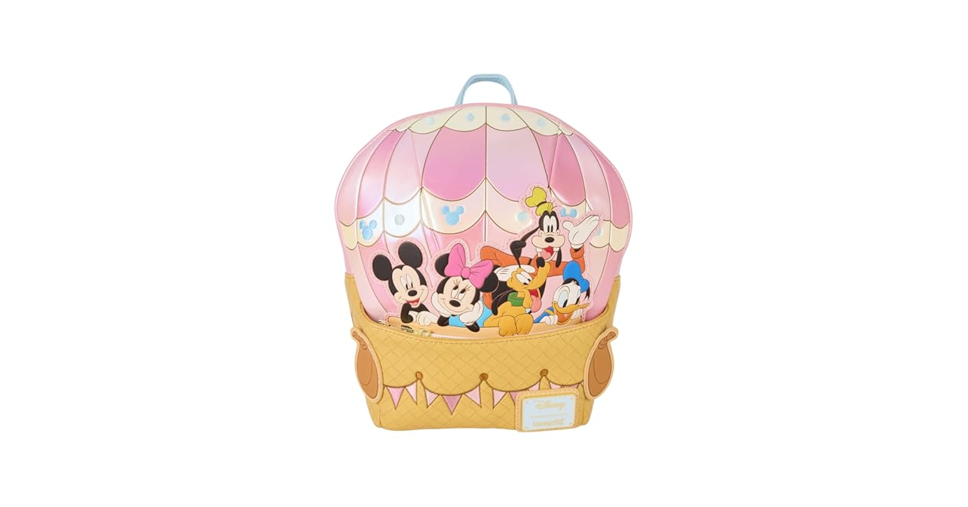 【Loungefly】ミキミニ バルーン キャンバス バックパック Amazon.com: Loungefly Disney Mickey & Friends Figural Hot