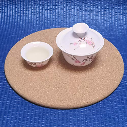 Cork Trivets (Kitchen Heat Mat), Round Trivet, Hot Pot Holder, Pads For Kitchen,9-Inch Each (4, Round-9-Inch) #TOP3
