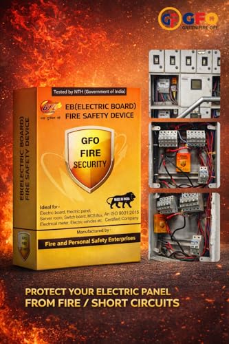 Image of GFO Electric Board Fire Safety Device - Automatic Fire Extinguisher for Electrical Panels & Switch Boards