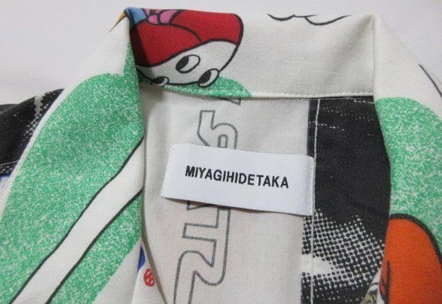 Amazon.co.jp: MIYAGIHIDETAKA Vintage sheet リメイク シャツ Amazon.co.jp: MIYAGIHIDETAKA Vintage sheet リメイク シャツ