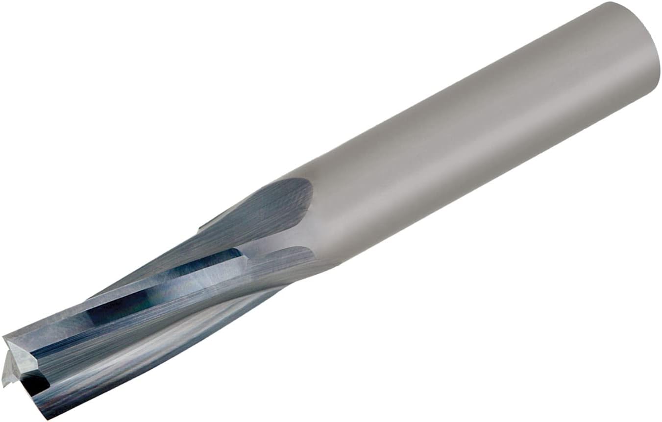 LMT Onsrud 60-245 Solid Carbide Upcut Low Helix Finisher Cutting Tool, Inch, Uncoated (Bright) Finish, 10 Degree Helix, 3 Flutes, 3.0000" Overall Length, 0.3750" Cutting Diameter, 0.3750" Shank Diameter