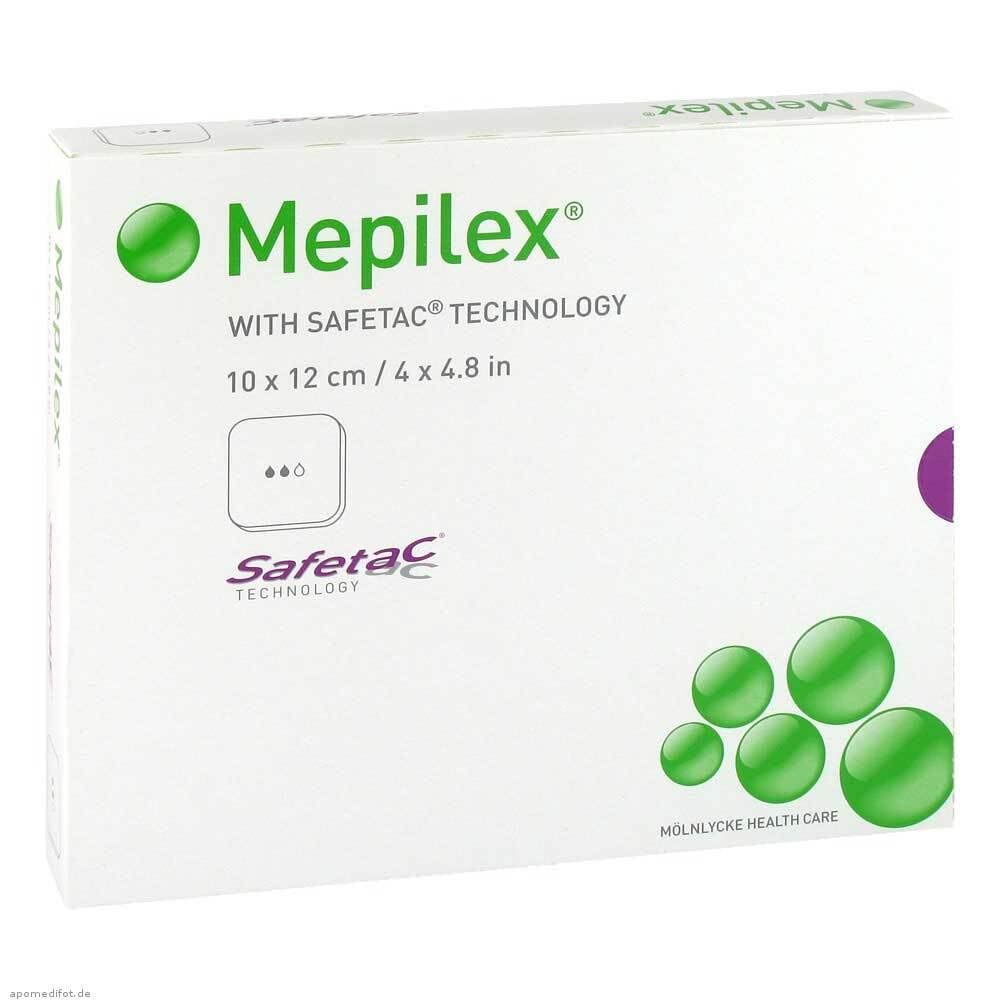 Mepilex Sterile 10 x 12 cm Packung mit 5 Pflastern