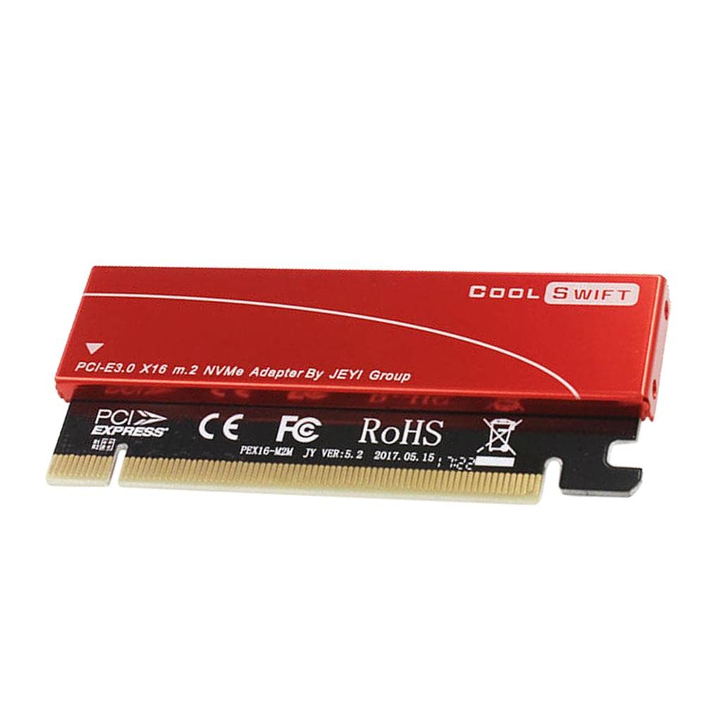CALANDIS™ 3xNVMe M.2 NGFF SSD to PCIE 3.0 X16 Adapter Expansion Card with Heatsink Case | Computer Cables & Connectors-image-38