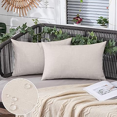 MIULEE Housse de Coussin Imperméable Cover