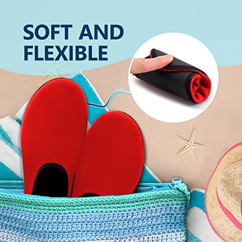 Image of JACKSHIBO Water Shoes for Women Men Quick-Dry Swim Shoes Beach Water Socks | Aqua, Swimming, Yoga, Surf, River, Lake, Kayak, Pool Socks, Cruise Essentials, Sport, Adult, Unisex, Cute, Barefoot, Vacation