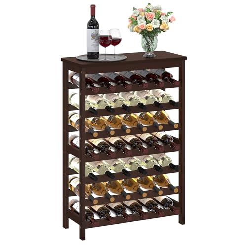 SONGMICS 42-Bottle Wine Rack Free...