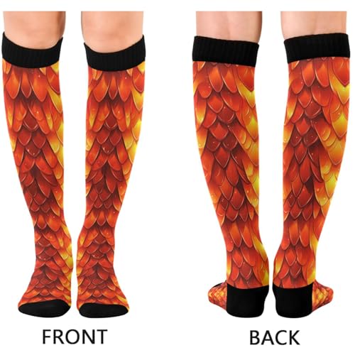 Image of Pigsaly Ceramic Mugs Coffee Cups Womens Knee High Socks Love Compression Socks Athletic Tube Sock Outdoor Sport Socks