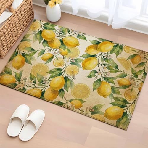 Tapete decorativo 2x3 pie lavable antideslizante miniatura 1