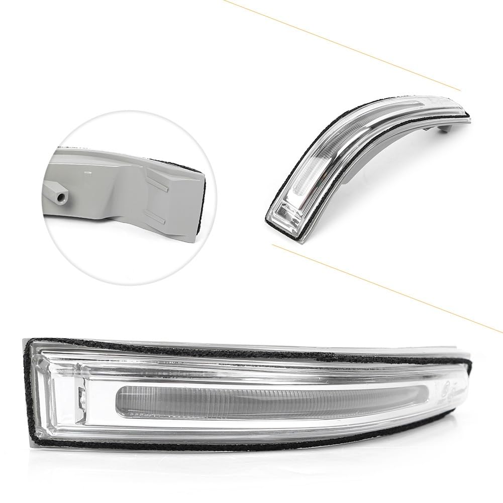 MYVPRO Intermitentes Led Dinámicos Lámpara De Luz Repetidora Espejo Lateral Coche Derecha 87623B8000 para Hyundai para Santa FE XL para 2013 2014 2015 2016 Indicador Retrovisor