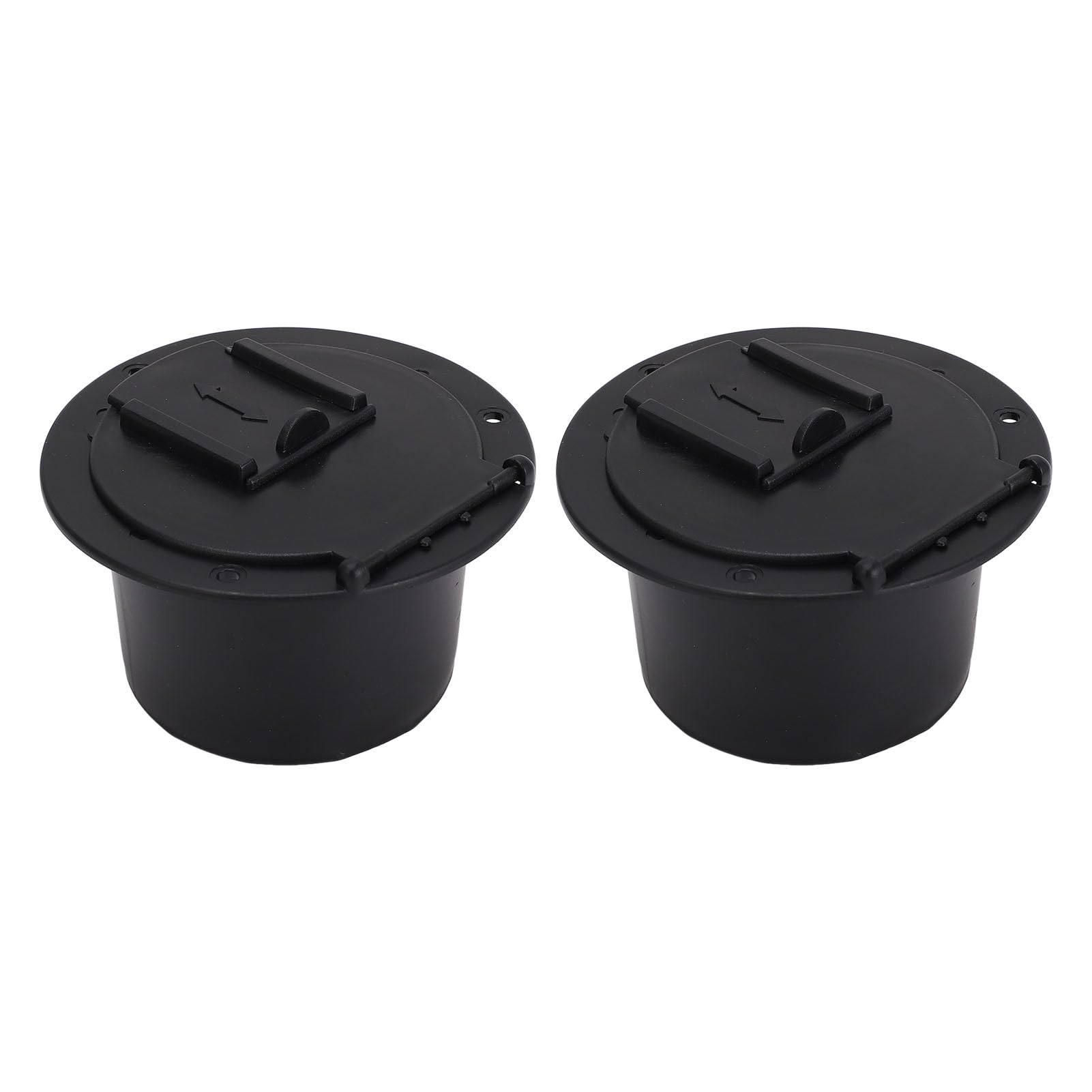 Trappe De Câble électrique Ronde 12,7 Cm Pour Camping-car - Avec Couvercle, Plastique Durable