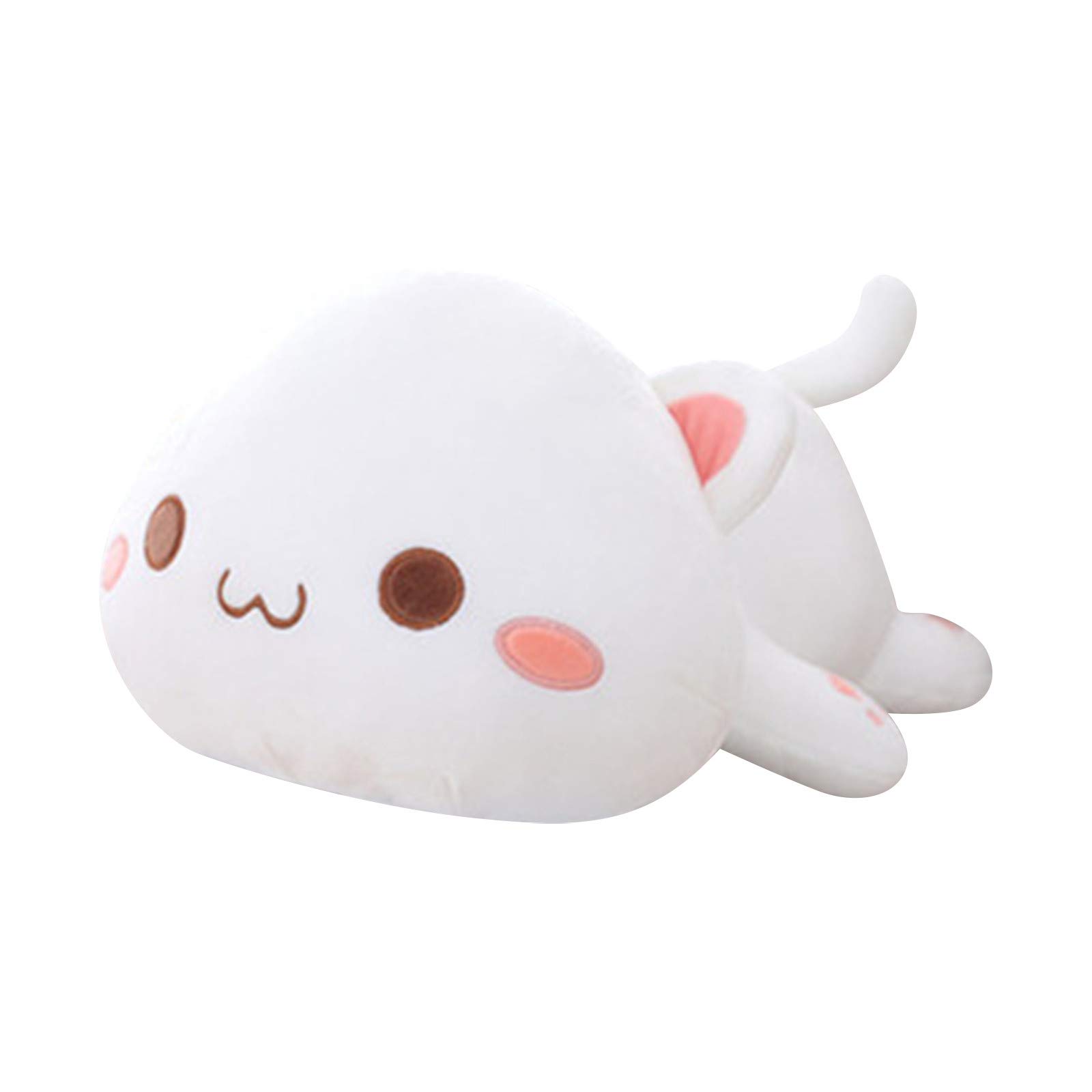 Cute Kitten Plush Toys, Anime Cat Stuffed Animal Toy, Soft Pet Kitty Plush Doll Gifts Toy, Baby Toy Sleeping Comfort Pillow, Perfect Present for Kids, Babies, Toddlers (Kitty Doll-C, 30cm/11.82inch)