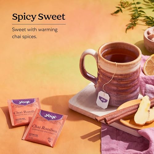 Yogi Tea Chai Rooibos Tea (4-Pack, 64 Bags)