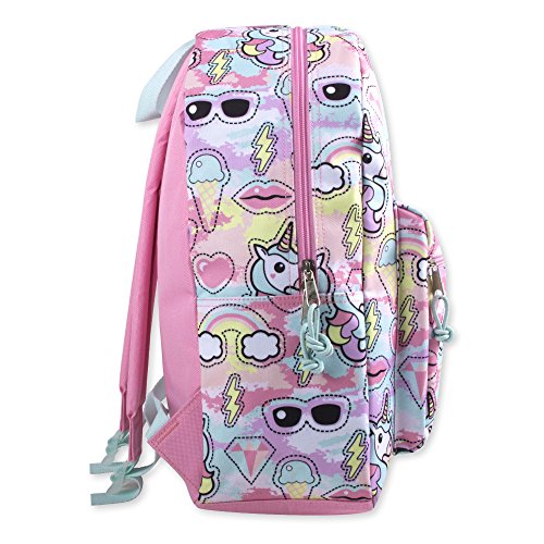 Girls-All-Over-Printed-Backpack-17-Inch-Backpack-for-Girls-With-Padded-Straps