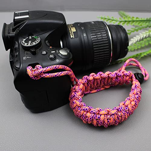 Image of Paracord Wrist | Camera Strap for Robust Hand Grip To Hold All DSLR Camera | Heavy gear | Binocular DCobra