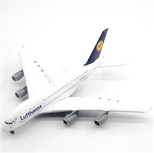 Miniatura 3 de Scale Airplane Model 1400 for Lufthansa Airbus A380 Airplane Model Alloy Aircraft Model Die Cast Airplane Model Exquisite Collection Gift