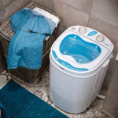 Mesko Home MS 8053 wasmachine Topload 3 kg Blauw, Wit - Image 8