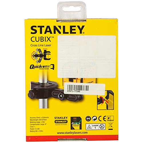STANLEY STHT1-77340 Niveau Laser Croix Automatique Cubix