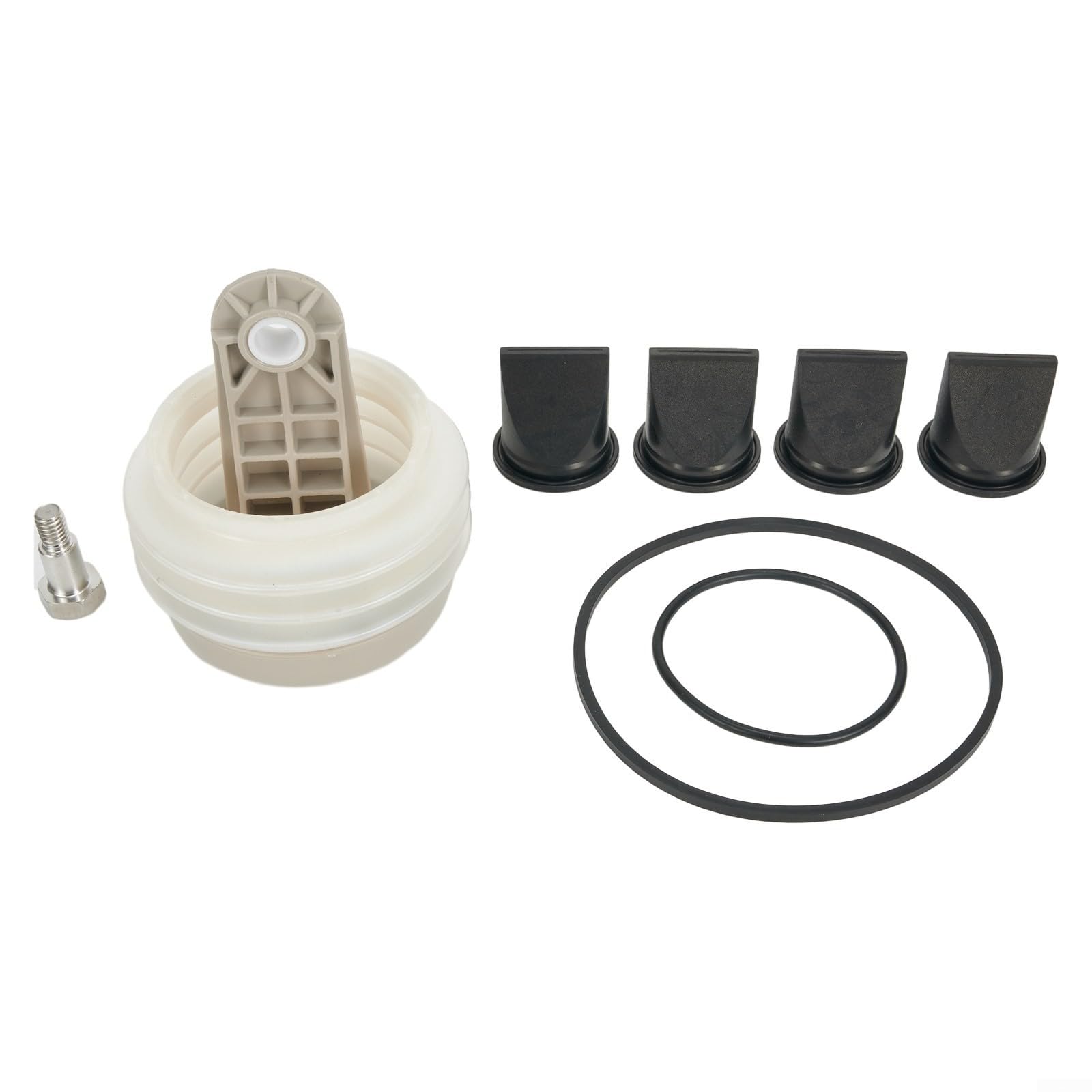 FUBESK Kit de fuelle de bomba con 4 válvulas de pico de pato y 2 juntas tóricas para Dometic Sealand VG4, VHT, S, J, T Series bombas de vacío y descarga, sustituye a 385230980, 385310076, 385310151