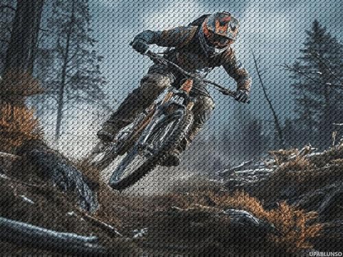 UPABLUNSO Mountain Bike Tournament Diamond Art Kits for Adul