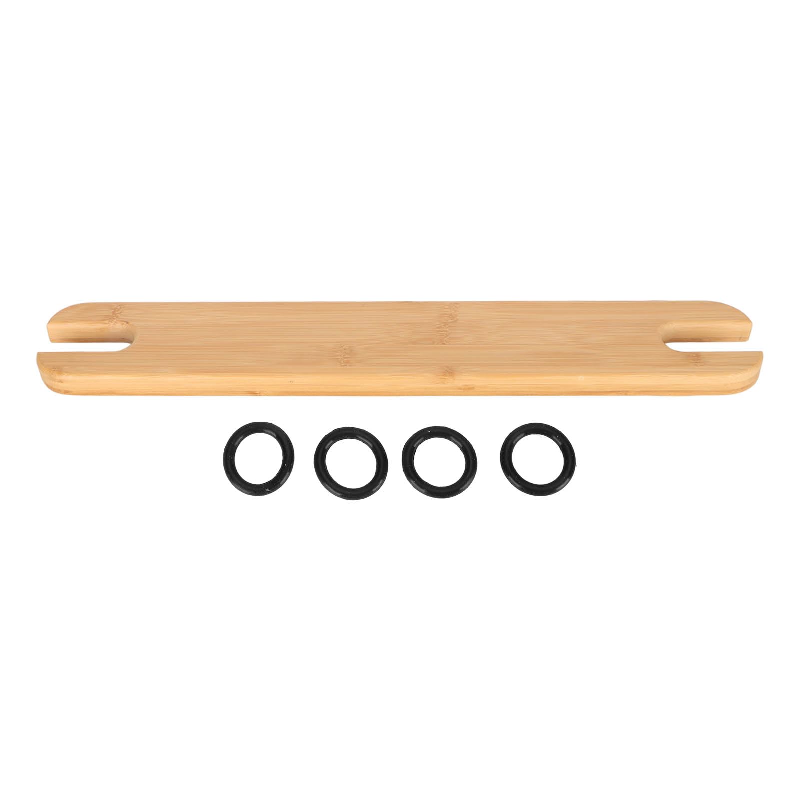 Reposapiés para silla alta, altura ajustable, evita resbalones, sillas altas para bebé, pedal, reposapiés de madera de bambú, accesorios para silla alta