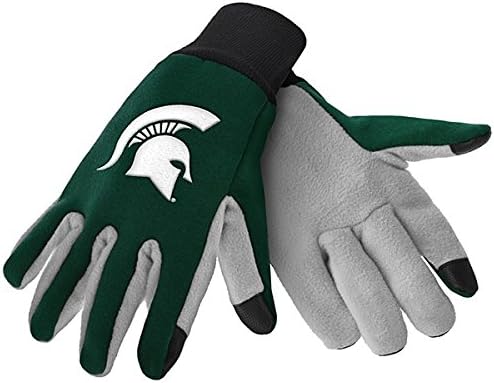 FOCO Michigan State Spartans Color Texting Gloves