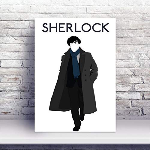 Placa MDF Filme Sherlock Holme