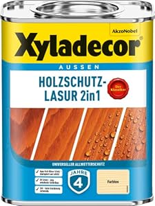 Xyladecor Holzschutzlasur 5087 Farblos 0,75L