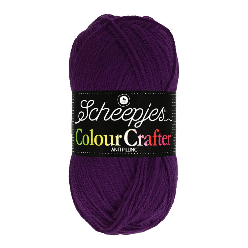 Scheepjes Colour Crafter 100g Yarn Ball | Acrylic DK Double Knit Wool | Soft & Anti-Pilling for Knitting, Crochet, Blankets & Amigurumi (2007 Spa) — image 1