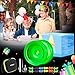 MAGICYOYO K2 Yoyo Professional Glow in The Dark, Responsive Yoyo for Kids 8-12, Unresponsive Yo yos for Adults, Plastic Yo-yo for Finger Spin Trick, 12 Yo yo Strings + Extra accessory kit (Glow Green)