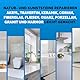 Nnrepair Quartz Countertop Repair Kit DIY (Clear, White Acrylic & Dark White Color) - Fix Your Defect Like a Pro I Suitable for Most Repairs I Fix Broken Chips in Minutes