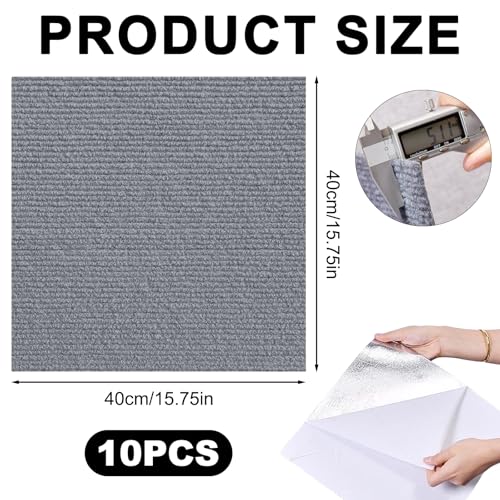 Dalles moquette autocollantes à découper : isolation acoustique et pose sans colle